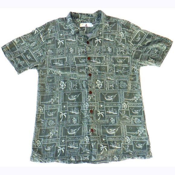 High Surf Hawaiian style button shirt - Picture 1 of 3